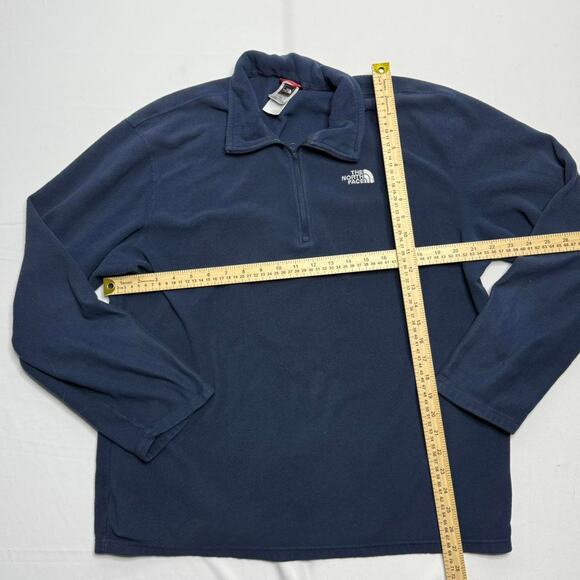 The North Face Navy Fleece Jacket Size Large - Picture 5 of 5